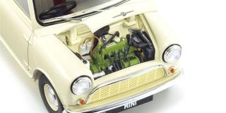 Morris Mini Minor (1964) - Old English White Kyosho 1:18 Metallmodell